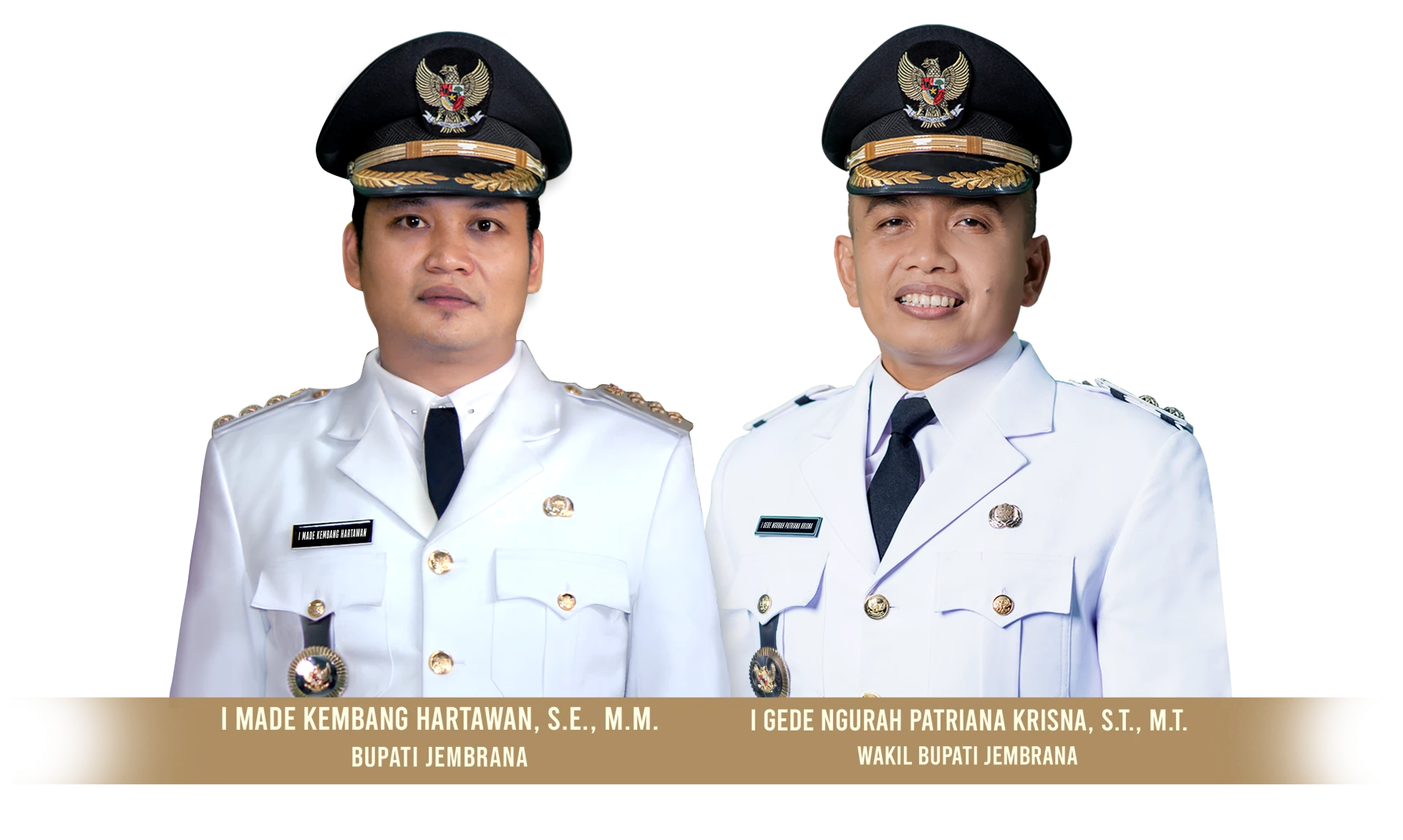Bupati dan Wakil Bupati Jembrana